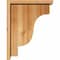 Ekena Millwork Newport Rough Sawn Corbel w/Backplate, Western Red Cedar, 8"W x 14"D x 18"H COR08X14X18NEW01RWR - alternate 2
